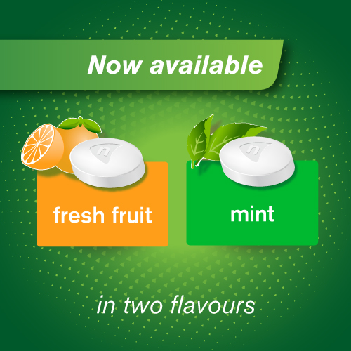 Now available in two flavours