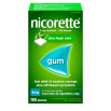 NICORETTE® Smoking Cessation Gum, ultra fresh mint, 4mg, 105 pieces
