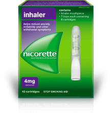 Nicorette Nicotine Inhaler, 4mg